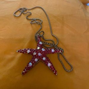 Betsy Johnson Starfish necklace
